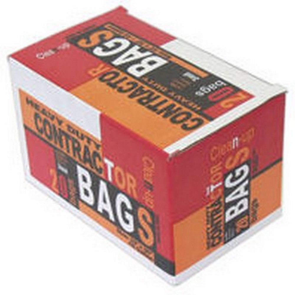 Api20 3 Mil, 42 Gal. Contractor Bags, Box Of 20 - NatCap