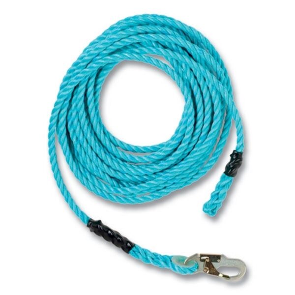 Standard Poly Steel Rope With Snap Hook End