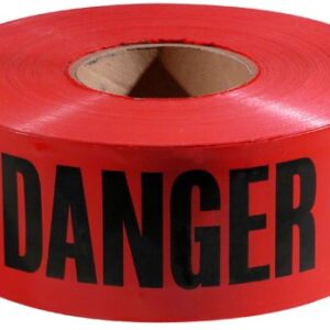 Red "Danger" Barricade Tape