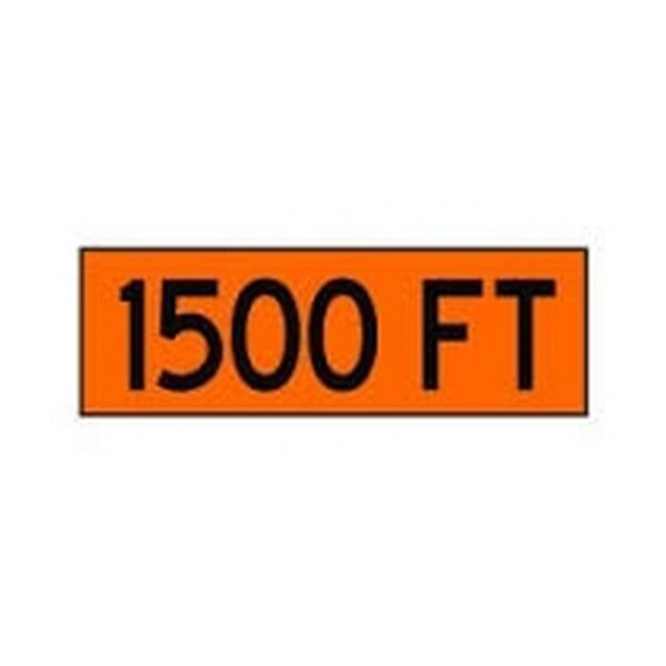 1500 overlay for roll up sign